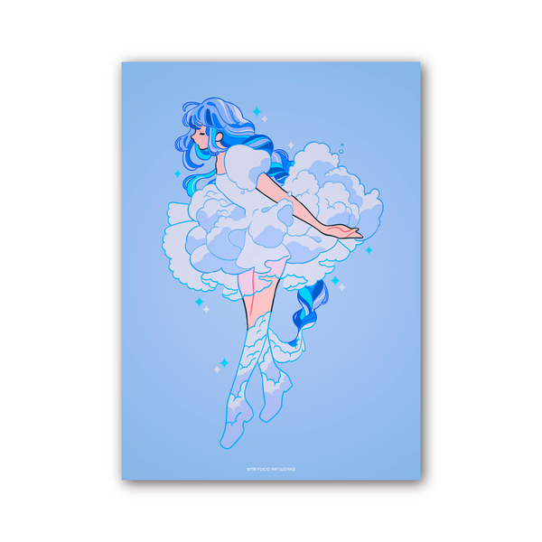 Meyoco / Cloud Dress (Art poster)