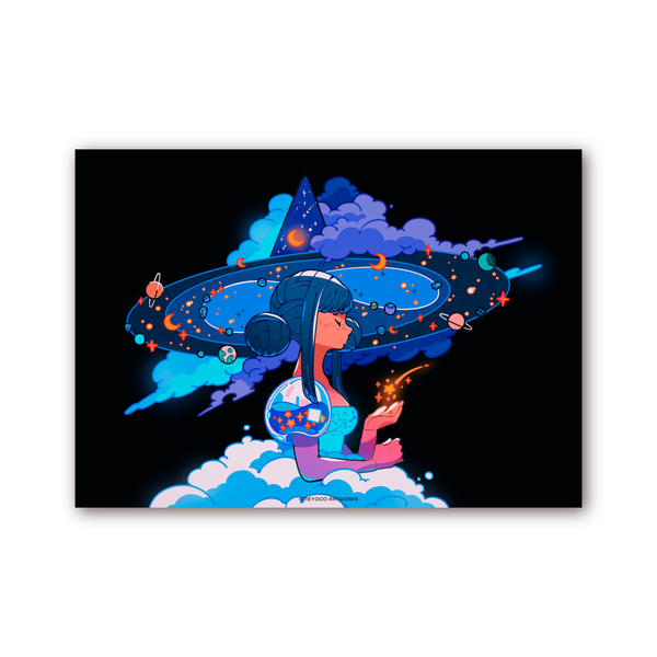 Meyoco / Galaxy Witch (Art poster)