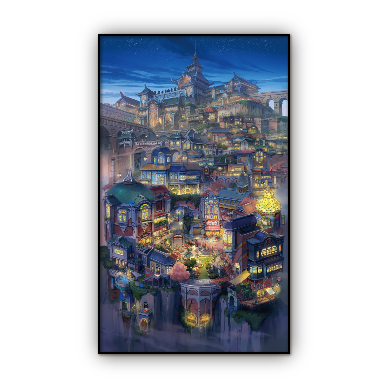 Irohari Machi Yoru No Fuukei